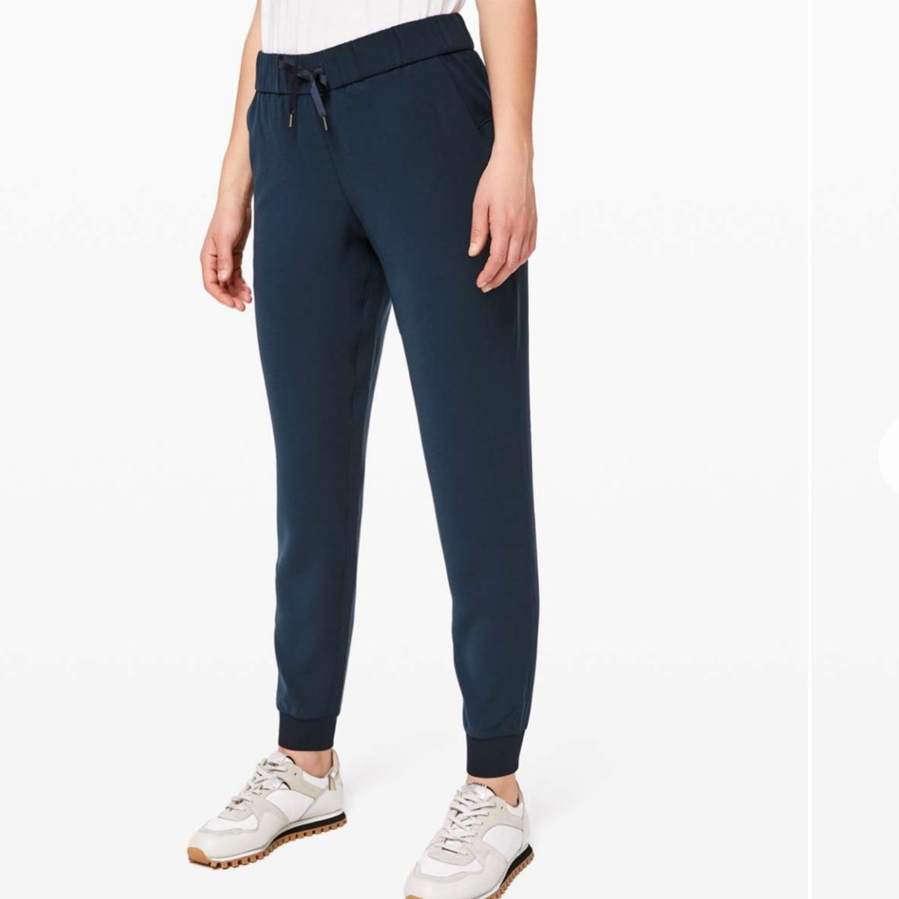 Lululemon On The Fly Jogger Pants Blue 10